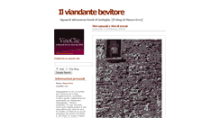 Desktop Screenshot of ilviandantebevitore.blogspot.com