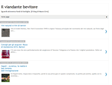 Tablet Screenshot of ilviandantebevitore.blogspot.com