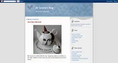 Desktop Screenshot of mrgnomeisblogging.blogspot.com