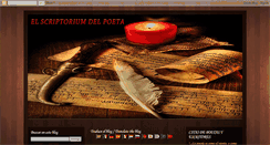 Desktop Screenshot of elescritoriumdelpoeta.blogspot.com