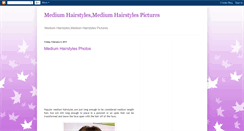 Desktop Screenshot of mediumhairstylespictures.blogspot.com