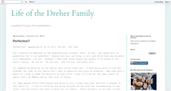 Desktop Screenshot of lifeofthedreherfamily.blogspot.com