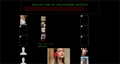 Desktop Screenshot of collectionhollywoodsexyartists.blogspot.com