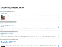 Tablet Screenshot of expandingopportunities.blogspot.com