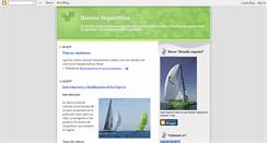 Desktop Screenshot of barcos-deportivos.blogspot.com