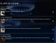 Tablet Screenshot of cortes-artecocina.blogspot.com