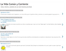 Tablet Screenshot of mi-vida-comun.blogspot.com