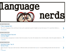 Tablet Screenshot of languagenerdadventures.blogspot.com