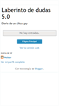 Mobile Screenshot of laberintodedudas.blogspot.com