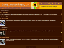 Tablet Screenshot of doceslembrancinhasecia.blogspot.com