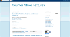 Desktop Screenshot of counterstriketextures.blogspot.com