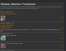 Tablet Screenshot of batente.blogspot.com