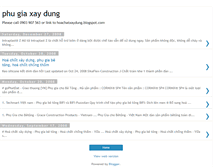 Tablet Screenshot of phugiaxaydung.blogspot.com