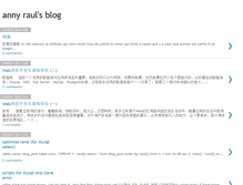 Tablet Screenshot of annyraul.blogspot.com