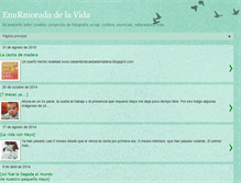 Tablet Screenshot of enarmoradadelavida.blogspot.com