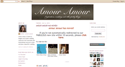 Desktop Screenshot of amouramourblog.blogspot.com