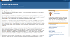 Desktop Screenshot of infopoeta.blogspot.com