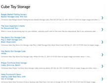 Tablet Screenshot of cubetoystoragez.blogspot.com