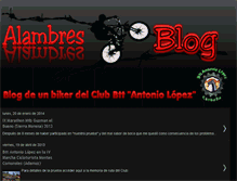 Tablet Screenshot of alambresblog.blogspot.com