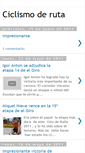 Mobile Screenshot of jaume-ciclismoderuta.blogspot.com