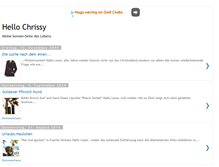 Tablet Screenshot of hello-chrissy.blogspot.com