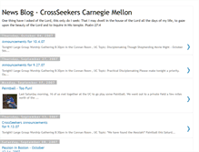 Tablet Screenshot of crossseekers.blogspot.com
