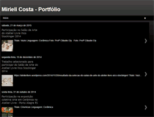 Tablet Screenshot of mirielicostaportfolio.blogspot.com