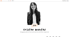 Desktop Screenshot of cristina-martins.blogspot.com