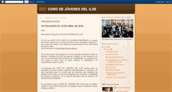 Desktop Screenshot of corodejovenesdelilse.blogspot.com