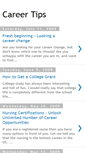 Mobile Screenshot of online-career-tips.blogspot.com