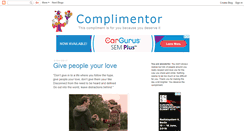 Desktop Screenshot of complimentor.blogspot.com