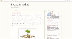 Desktop Screenshot of ekonomitankar.blogspot.com
