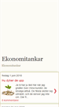 Mobile Screenshot of ekonomitankar.blogspot.com