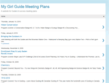 Tablet Screenshot of girlguidemeetingplans.blogspot.com
