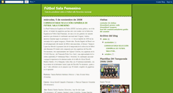 Desktop Screenshot of ftbolsalafemenino.blogspot.com