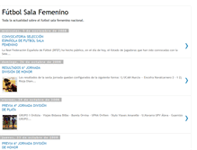 Tablet Screenshot of ftbolsalafemenino.blogspot.com