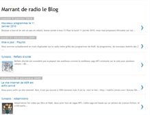 Tablet Screenshot of marrant-de-radio.blogspot.com