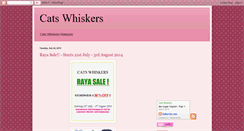 Desktop Screenshot of catswhiskersmalaysia.blogspot.com