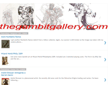 Tablet Screenshot of gambitgallery.blogspot.com