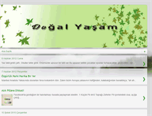 Tablet Screenshot of dogalyasam-selence.blogspot.com