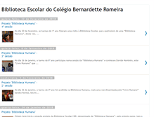 Tablet Screenshot of bibliotecaescolarcbr.blogspot.com