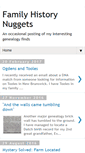 Mobile Screenshot of familyhistorynuggets.blogspot.com