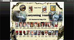 Desktop Screenshot of canyoning-team.blogspot.com