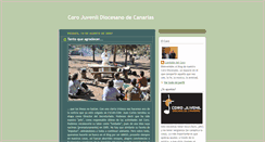 Desktop Screenshot of corojuvenilcanarias.blogspot.com