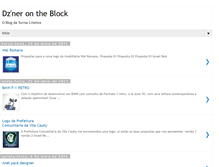 Tablet Screenshot of designerontheblock.blogspot.com