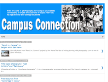 Tablet Screenshot of campusconnection.blogspot.com