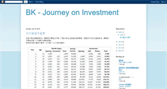 Desktop Screenshot of bkinvestment.blogspot.com