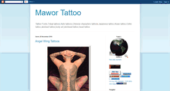 Desktop Screenshot of mawortattoo.blogspot.com