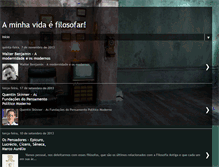 Tablet Screenshot of filosofiadoandre.blogspot.com