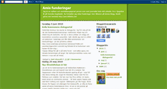 Desktop Screenshot of amisfunderingar.blogspot.com